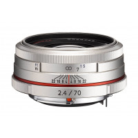 Pentax HD Pentax-DA 70mm F2,4 Limited Objektiv silber　HD DA70F2.4 Limited SL-22